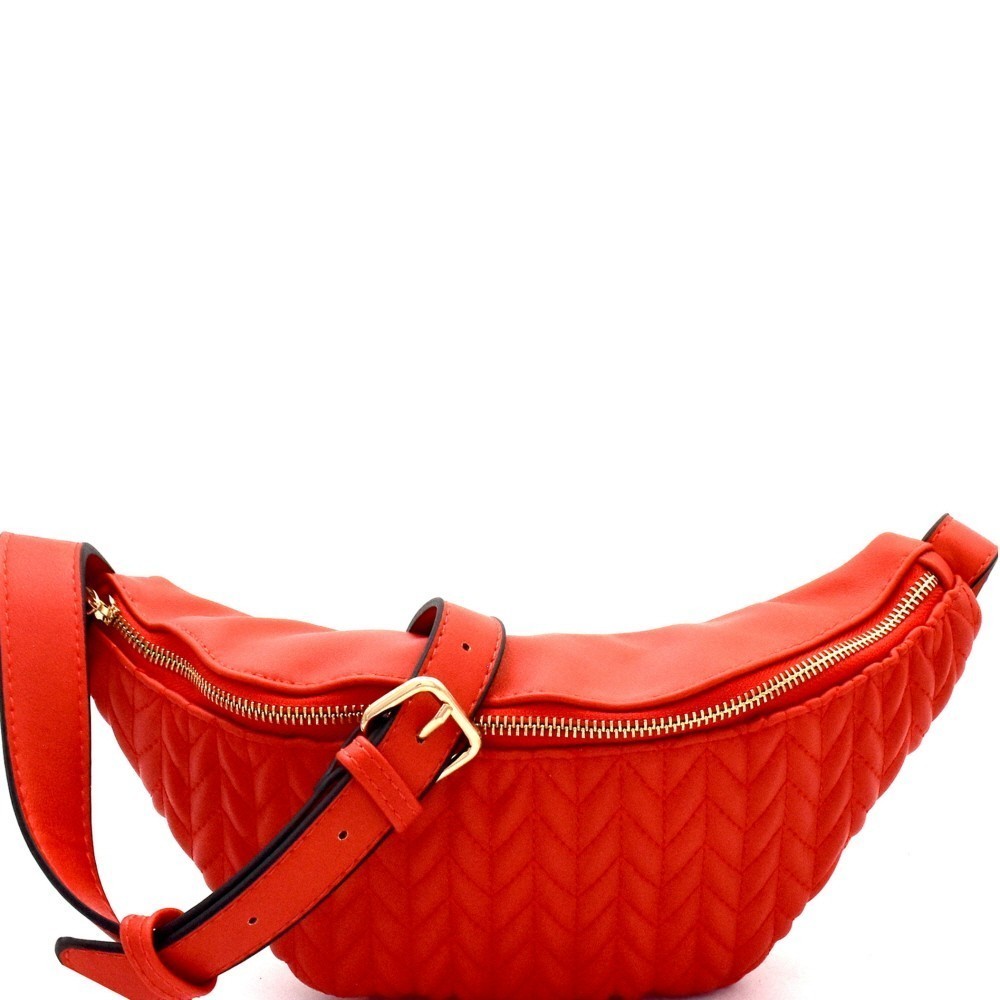 chevron quilted handbag